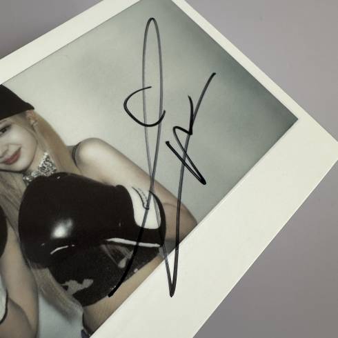 ITZY LIA SIGNED 7TH MINI ALBUM 'KILL MY DOUBT' POLAROID POSTCARD